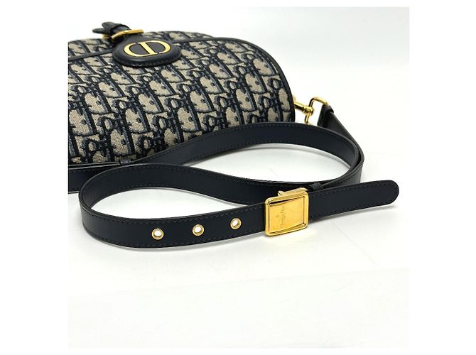 Borsa a spalla Cannage Caro di Christian Dior Marrone - vista 8