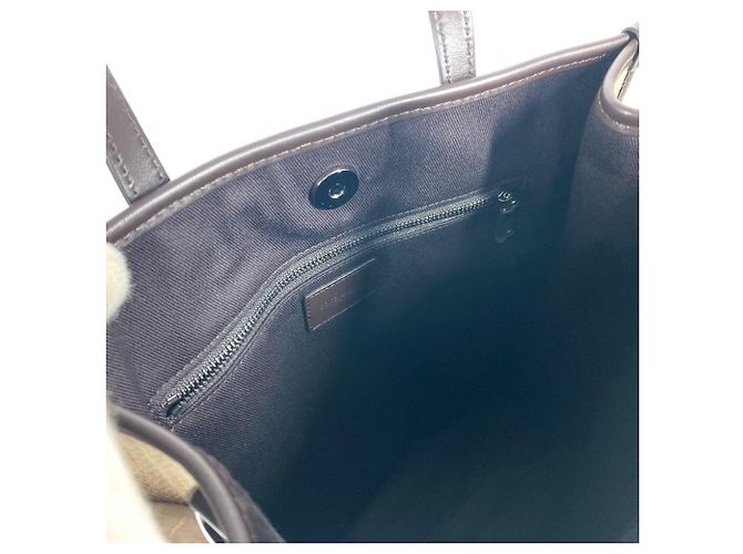 Sac à main en toile et cuir Dolce & Gabbana - vue 15