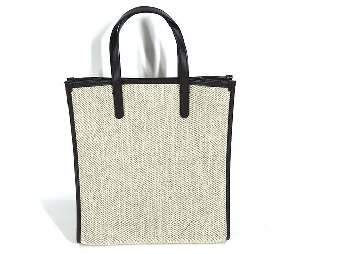 Sac à main en toile et cuir Dolce & Gabbana - vue 3