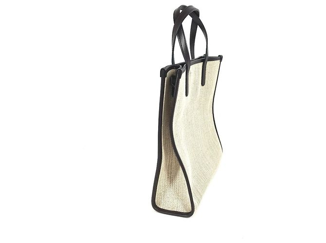 Sac à main en toile et cuir Dolce & Gabbana - vue 4