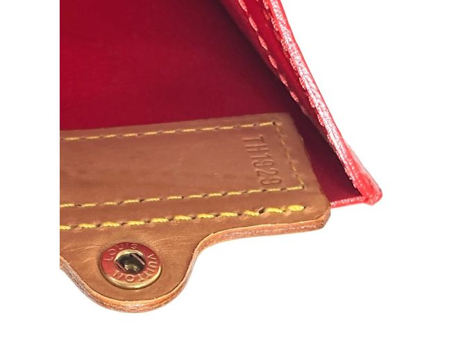 Borsa Tote Stanton in Monogram Vernis Louis Vuitton Rosso - vista 10