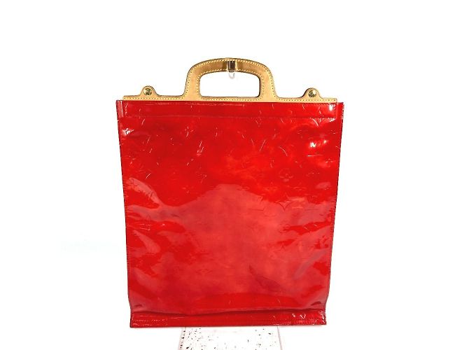 Borsa Tote Stanton in Monogram Vernis Louis Vuitton Rosso - vista 2