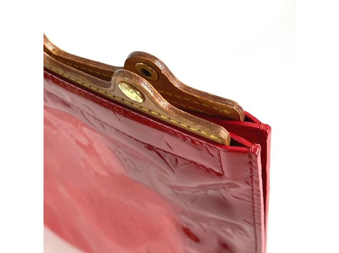 Borsa Tote Stanton in Monogram Vernis Louis Vuitton Rosso - vista 7