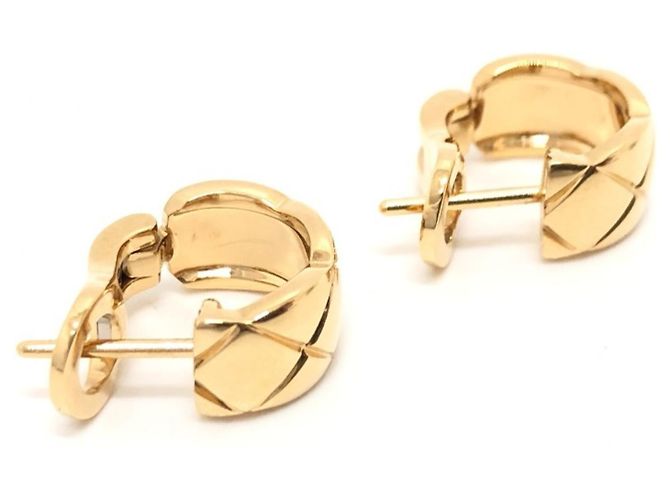 Chanel Coco Crush Steckerohrringe Golden - Ansicht 2