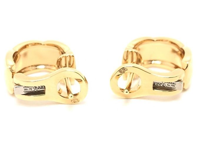 Chanel Coco Crush Steckerohrringe Golden - Ansicht 4