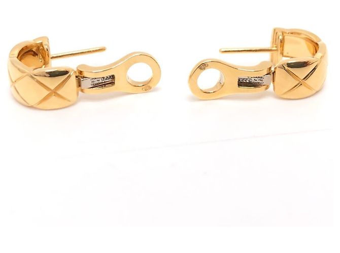 Chanel Coco Crush Steckerohrringe Golden - Ansicht 5