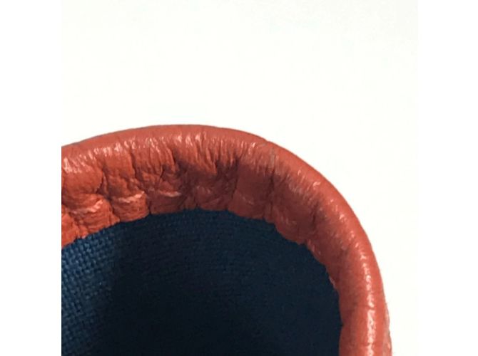 Hermès Borsa Hermes Garden Party TPM Blu Arancione - vista 16