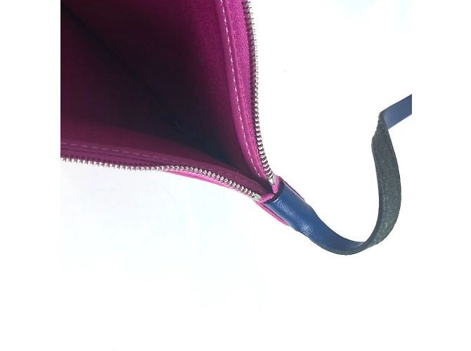 Hermès Borsa Hermes Airbag Zip PM 31 Rosa Blu - vista 10