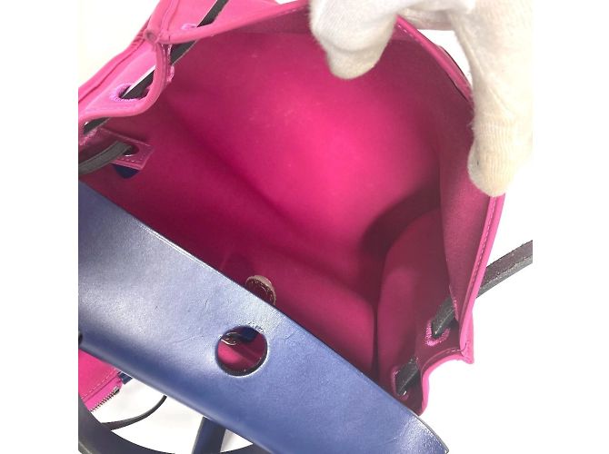 Hermès Borsa Hermes Airbag Zip PM 31 Rosa Blu - vista 11