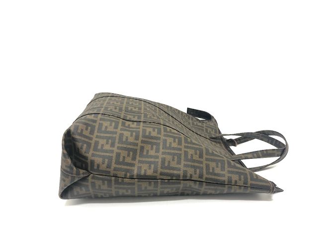 Fendi Zucca Muster Tragetasche Braun - Ansicht 4