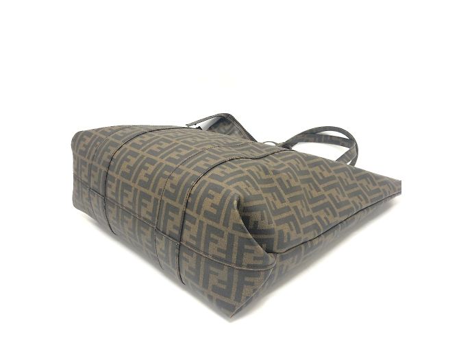 Fendi Zucca Muster Tragetasche Braun - Ansicht 5