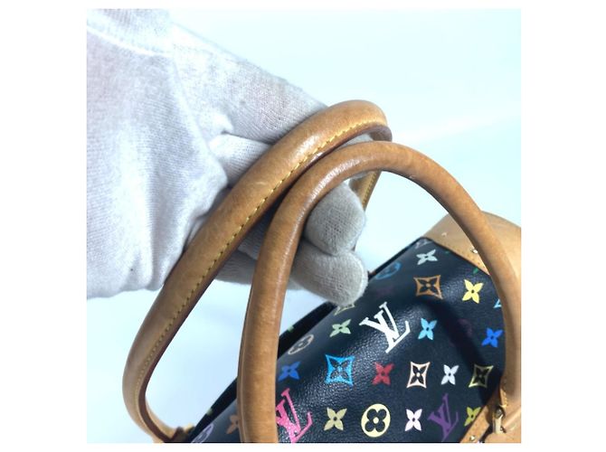 Louis Vuitton Monogram Multicolor Beverly GM Tasche Schwarz Mehrfarben - Ansicht 10