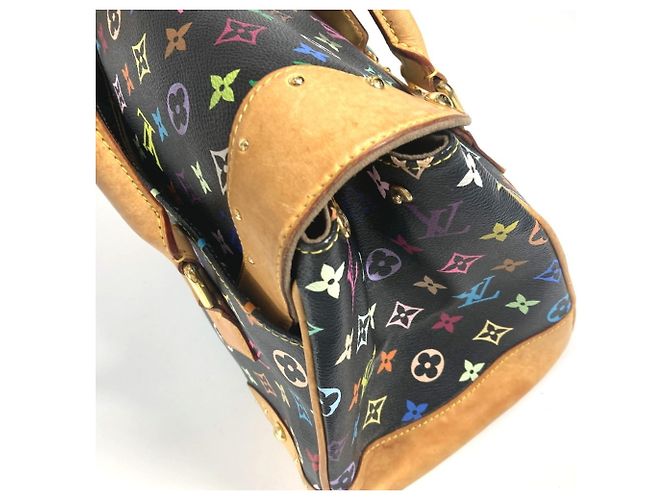 Louis Vuitton Monogram Multicolor Beverly GM Tasche Schwarz Mehrfarben - Ansicht 11