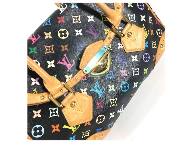 Louis Vuitton Monogram Multicolor Beverly GM Tasche Schwarz Mehrfarben - Ansicht 12