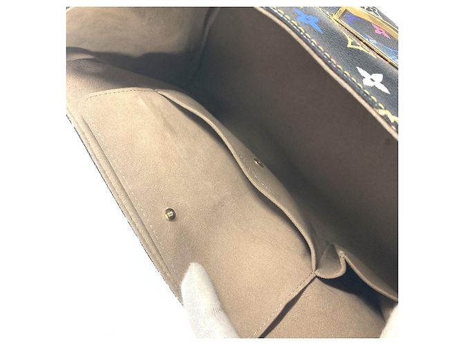 Louis Vuitton Monogram Multicolor Beverly GM Tasche Schwarz Mehrfarben - Ansicht 17