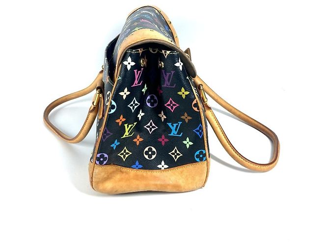 Louis Vuitton Monogram Multicolor Beverly GM Tasche Schwarz Mehrfarben - Ansicht 3