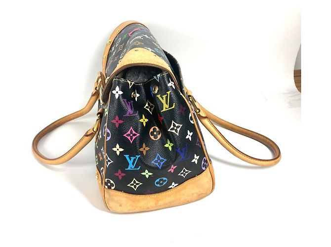 Louis Vuitton Monogram Multicolor Beverly GM Tasche Schwarz Mehrfarben - Ansicht 4