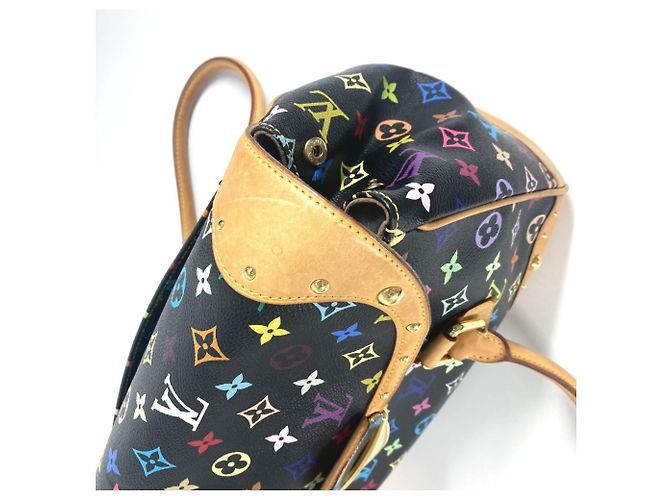 Louis Vuitton Monogram Multicolor Beverly GM Tasche Schwarz Mehrfarben - Ansicht 5