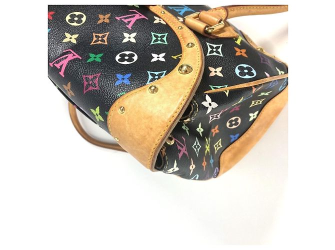 Louis Vuitton Monogram Multicolor Beverly GM Tasche Schwarz Mehrfarben - Ansicht 6