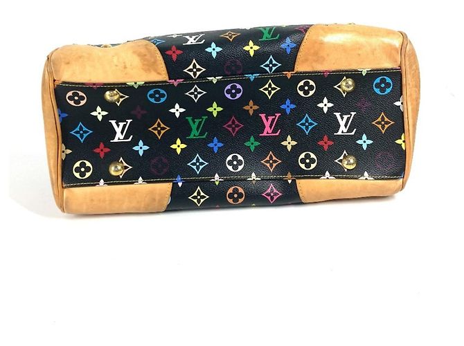 Louis Vuitton Monogram Multicolor Beverly GM Tasche Schwarz Mehrfarben - Ansicht 7