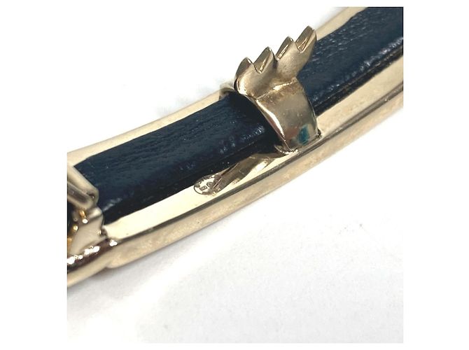 Fermaglio per capelli con strass logo Chanel B20B Nero D'oro - vista 11