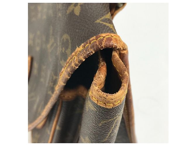 Borsa a tracolla Bazas Giappone Monogramma Louis Vuitton Marrone - vista 13
