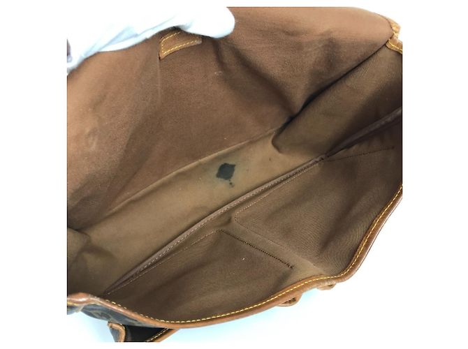 Borsa a tracolla Bazas Giappone Monogramma Louis Vuitton Marrone - vista 15