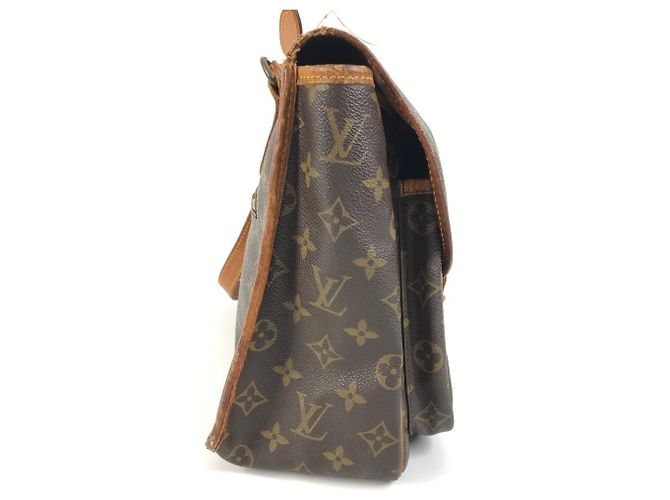 Borsa a tracolla Bazas Giappone Monogramma Louis Vuitton Marrone - vista 4