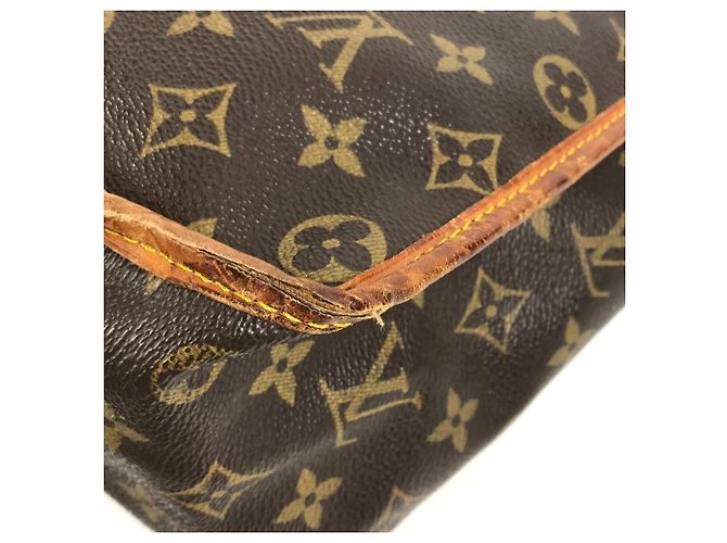 Borsa a tracolla Bazas Giappone Monogramma Louis Vuitton Marrone - vista 9