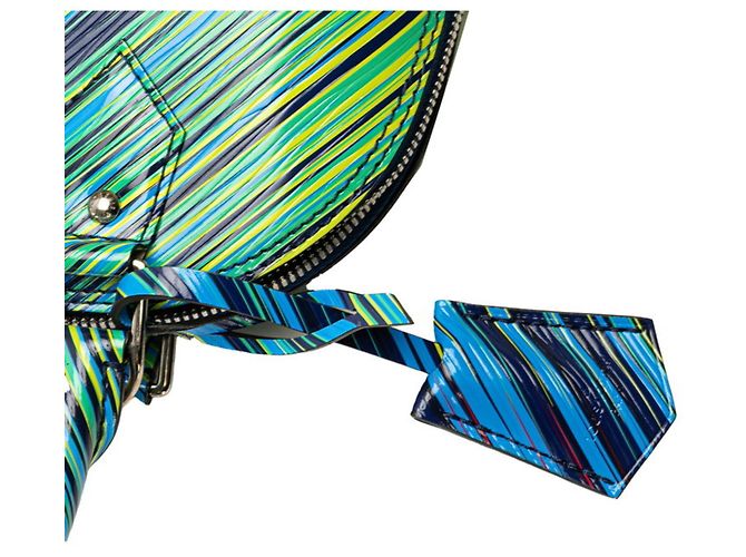 Bolsa de mão Alma BB Epi Tropical Louis Vuitton Azul Multicor - vista 10