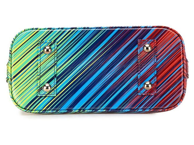 Bolsa de mão Alma BB Epi Tropical Louis Vuitton Azul Multicor - vista 3