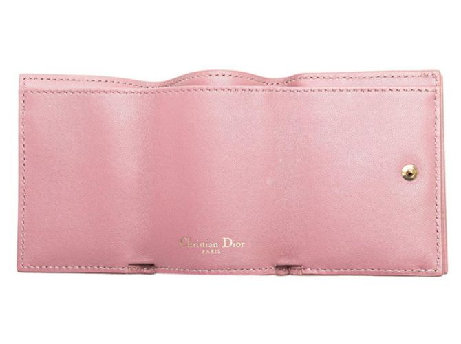 Billetera compacta Dior Montaigne de Christian Dior Rosa - vista 5