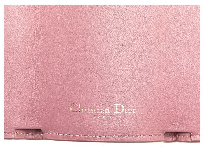 Billetera compacta Dior Montaigne de Christian Dior Rosa - vista 6