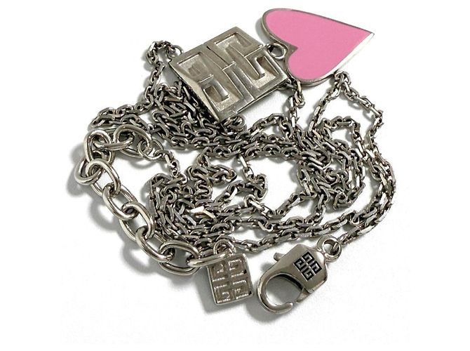 Collana Pendente Cuore 4G Donna Givenchy - vista 4