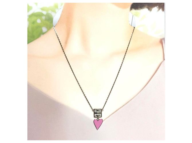 Collana Pendente Cuore 4G Donna Givenchy - vista 9