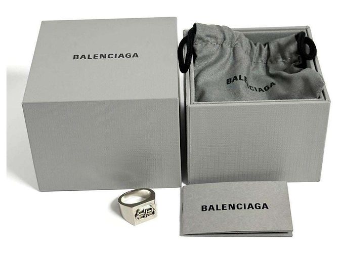 Anillo de sello BB Icon para hombre de Balenciaga - vista 10