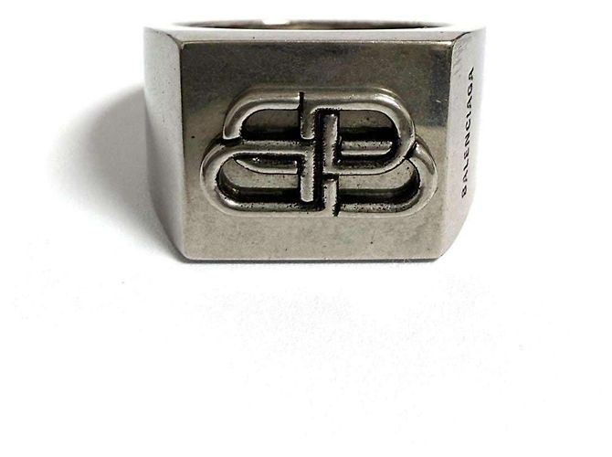 Anillo de sello BB Icon para hombre de Balenciaga - vista 2
