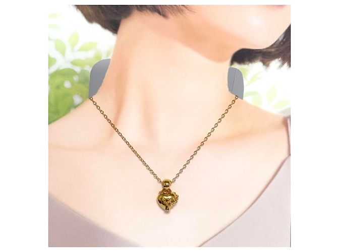 Collier Pendentif Love Lock pour Femme Louis Vuitton - vue 10