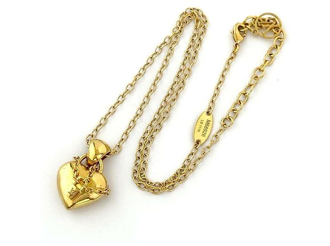 Collier Pendentif Love Lock pour Femme Louis Vuitton - vue 3