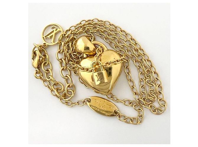 Collier Pendentif Love Lock pour Femme Louis Vuitton - vue 4