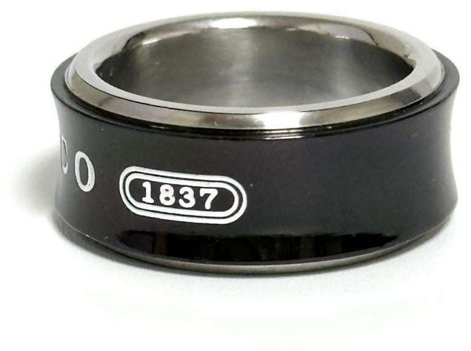 Tiffany & Co Anello largo Combi 1837 per uomo Tiffany - vista 3