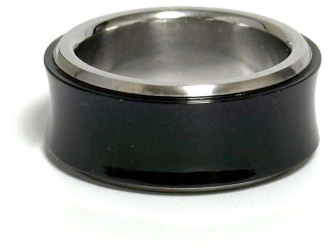 Tiffany & Co Anello largo Combi 1837 per uomo Tiffany - vista 4