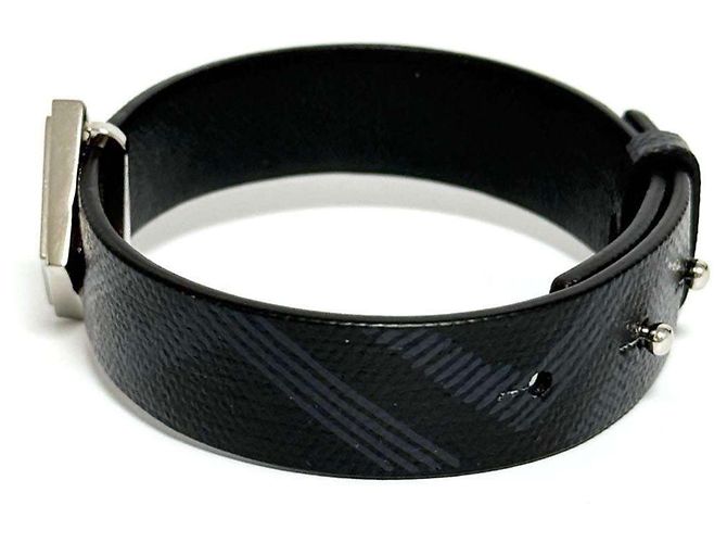 Herrenarmband aus Leder CD Diamond von Christian Dior Schwarz - Ansicht 3