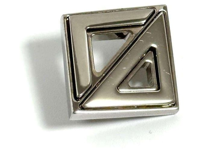 Herrenarmband aus Leder CD Diamond von Christian Dior Schwarz - Ansicht 6