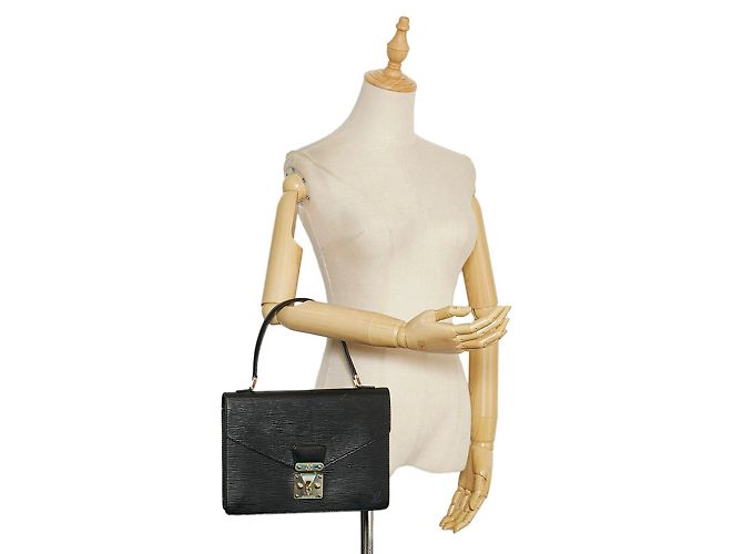 Borsa Epi Concorde Louis Vuitton Nero - vista 12