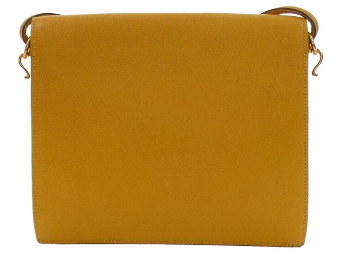 Hermès Borsa a Spalla Hermes Sequane Giallo - vista 2