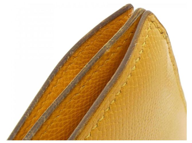 Hermès Borsa a Spalla Hermes Sequane Giallo - vista 4