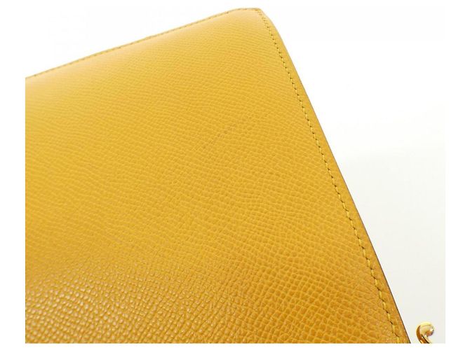 Hermès Borsa a Spalla Hermes Sequane Giallo - vista 6