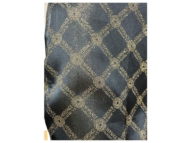 Versace Classic V2 Hose Schwarz Gold Muster Golden - Ansicht 4