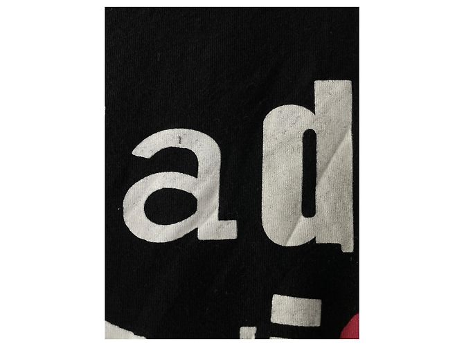 Blusa J'adore a maniche lunghe Christian Dior Nera Cotone Nero - vista 4